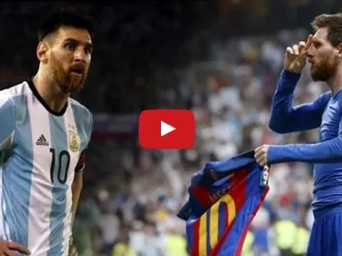 Lionel Messi 'gánh' cả ĐTQG Argentina và Barcelona