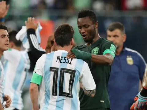 Mikel: "Tôi đã được hỏi về Messi đến 4 lần tại vòng bảng các kỳ World Cup"