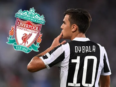Liverpool phá két khủng quyết mua Dybala