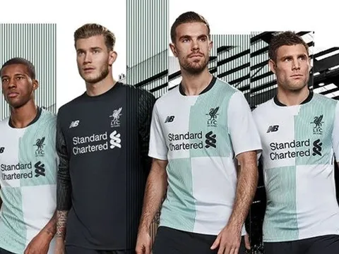 Liverpool tung áo đấu sân khách kỷ niệm 125 năm thành lập