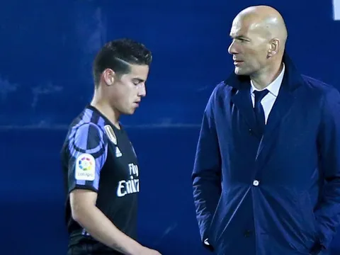 Lộ thêm bằng chứng mâu thuẫn giữa Rodriguez và Zidane