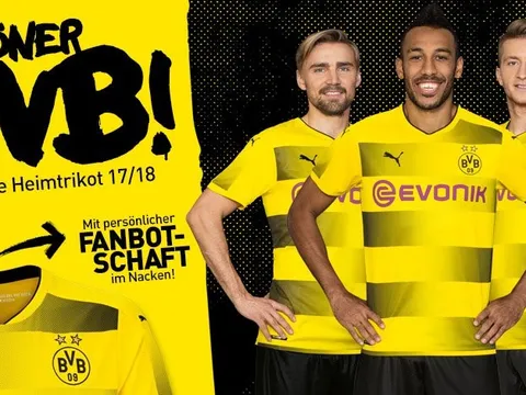 Lóa mắt trước những mẫu áo mới cực chất của các CLB Bundesliga