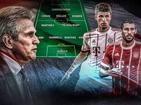 Lựa chọn nào cho HLV Jupp Heynckes khi đại chiến Real Madrid?