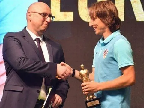 Luka Modric lần thứ 5 liên tiếp được vinh danh tại quê nhà