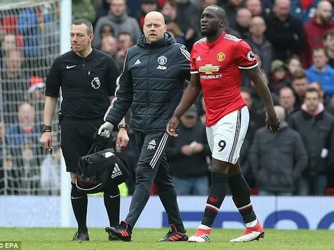 Lukaku chấn thương - May mắn của Mourinho?