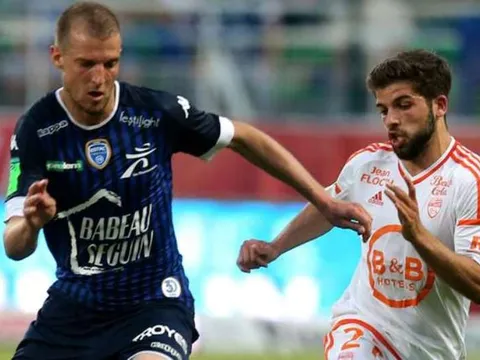 Lượt đi play-off trụ hạng Ligue 1: Lorient thua đau Troyes