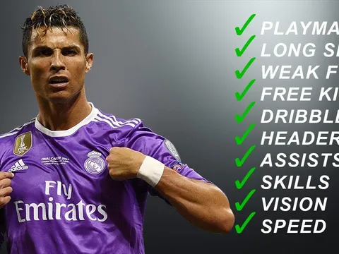 Lý do Ronaldo là một cầu thủ toàn diện
