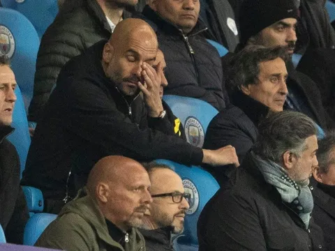 Man City bị loại, Pep Guardiola đổ lỗi cho trọng tài