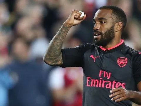 Màn ra mắt Arsenal của Alexandre Lacazette