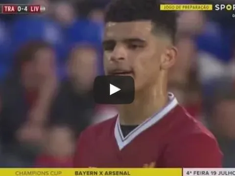 Màn ra mắt Liverpool của Dominic Solanke vs Tranmere