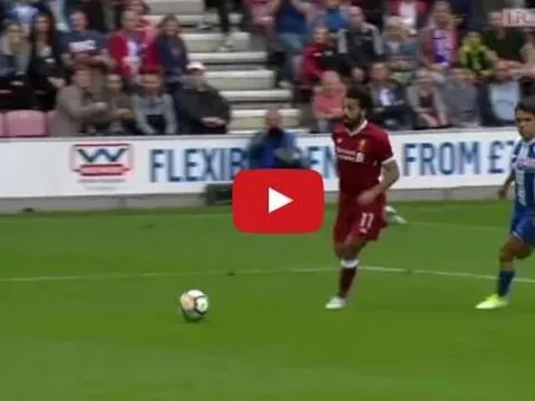 Màn ra mắt Liverpool của Mohamed Salah vs Wigan Athletic