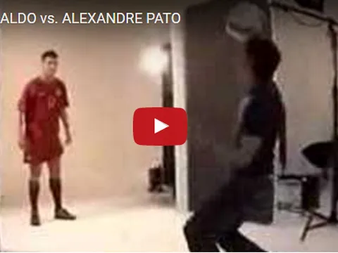 Màn song đấu đỉnh cao giữa Ronaldo và Pato gần 10 năm trước