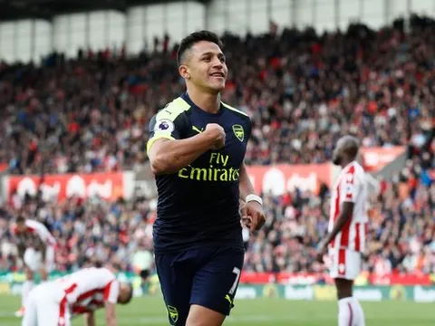 Màn trình diễn của Alexis Sanchez vs Stoke City