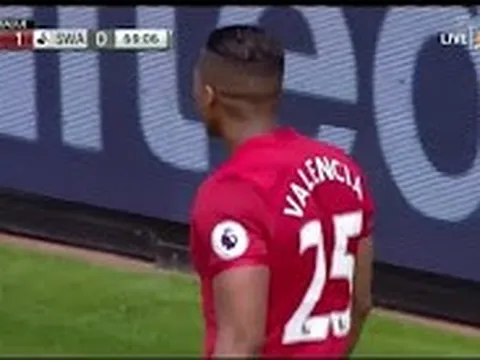 Màn trình diễn của Antonio Valencia vs Swansea
