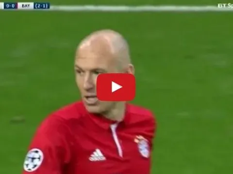 Màn trình diễn của Arjen Robben vs Real Madrid