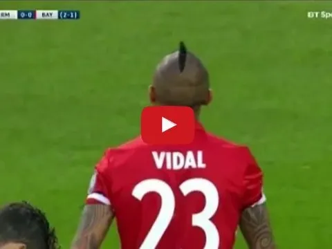 Màn trình diễn của Arturo Vidal vs Real Madrid