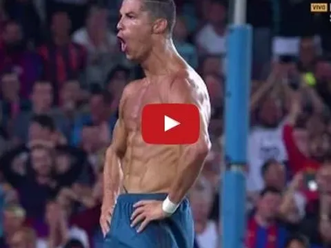 Màn trình diễn của Cristiano Ronaldo vs Barcelona
