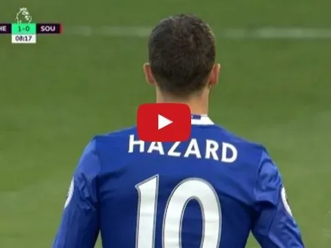 Màn trình diễn của Eden Hazard vs Southampton