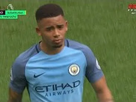 Màn trình diễn của Gabriel Jesus vs Crystal Palace
