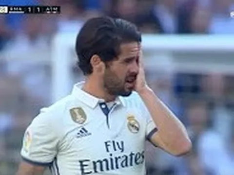 Màn trình diễn của Isco vs Atletico