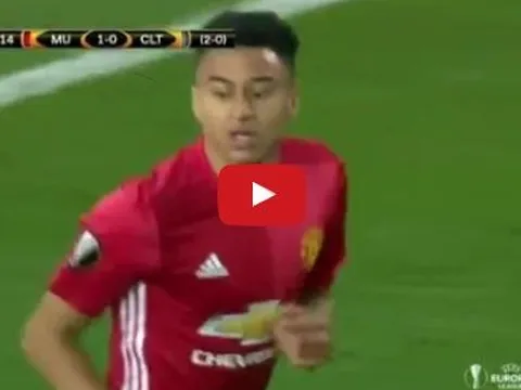 Màn trình diễn của Jesse Lingard vs Celta Vigo