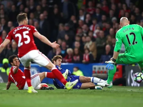 Màn trình diễn của Marcos Alonso vs Middlesbrough