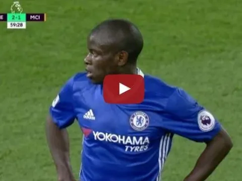 Màn trình diễn của N'Golo Kante vs Manchester City