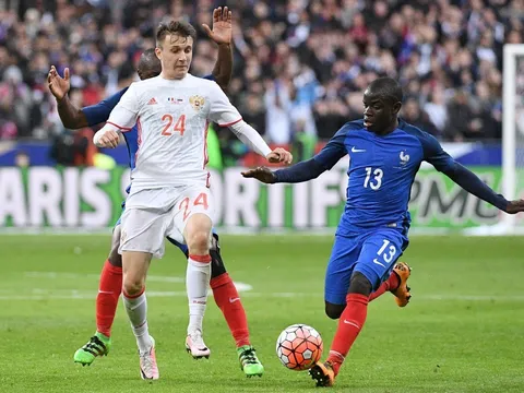 Màn trình diễn của N'Golo Kante vs Nga