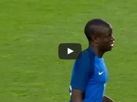 Màn trình diễn của N'Golo Kante vs Paraguay ngày 03/06/2017