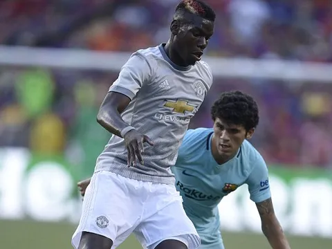 Màn trình diễn của Paul Pogba vs Barcelona