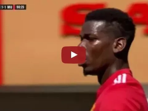 Màn trình diễn của Paul Pogba vs Real Madrid