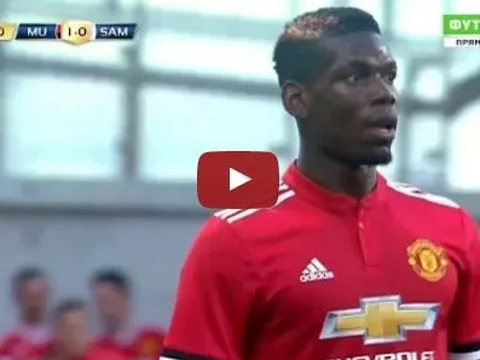 Màn trình diễn của Paul Pogba vs Sampdoria