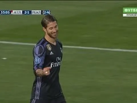 Màn trình diễn của Sergio Ramos vs Atletico Madrid (BK lượt về)