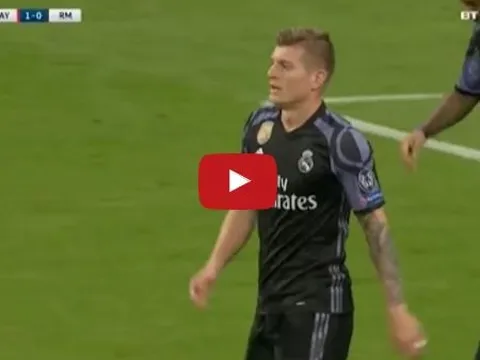 Màn trình diễn của Toni Kroos vs Bayern Munich