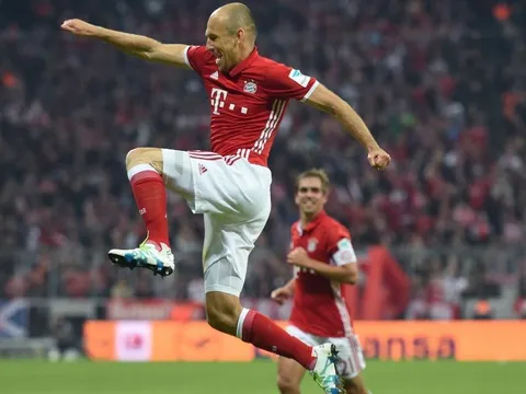 Màn trình diễn khiến Robben lọt vào đội hình tiêu biểu Bundesliga 2016/17