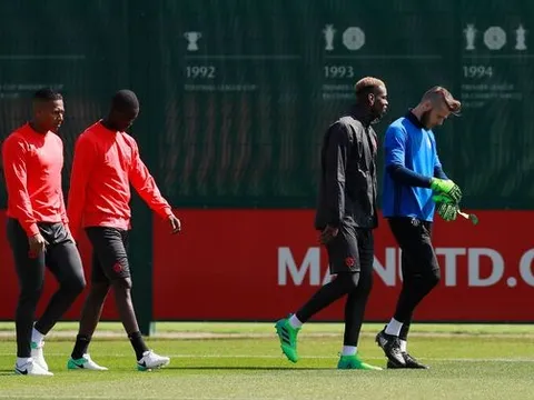 Man Utd một lúc đón 5 thương binh trở lại tập luyện