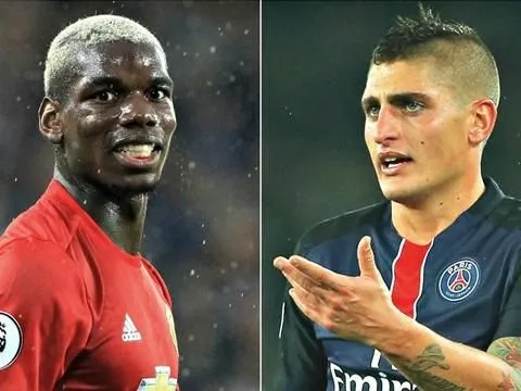 Man Utd tính dùng Pogba đổi lấy ngôi sao của PSG