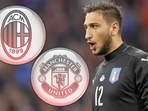 Man Utd và 10 đội khác đang xếp hàng mua Donnarumma