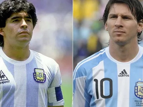 Quá khứ và Hiện tại: Maradona với Messi, ai là số 10 vĩ đại nhất?