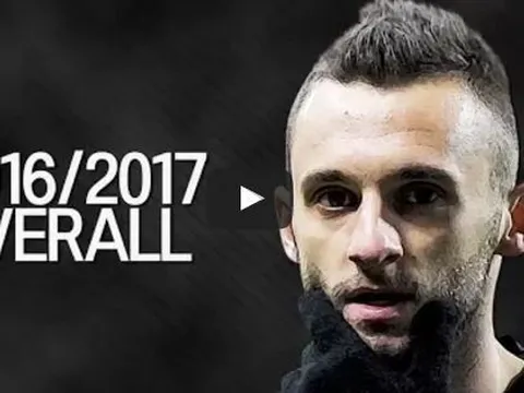 Marcelo Brozovic chơi rất hay trong mùa 2016/17