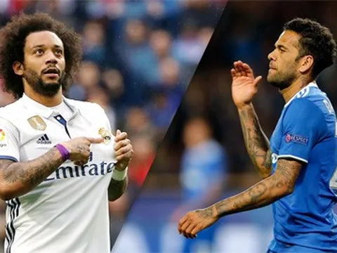 Marcelo vs Dani Alves - Ai hơn tài ai?