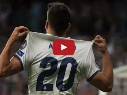 Marco Asensio chơi rất hay trong mùa 2016/17