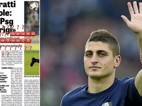 Marco Verratti tiếp tục 'tạo phản' thông qua mạng xã hội