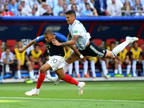 Mbappe gây sốt với pha bứt tốc khó tin trong trận thắng Argentina