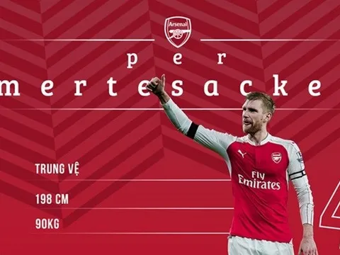 Tạm biệt Mertesacker, đã quá vất vả rồi!