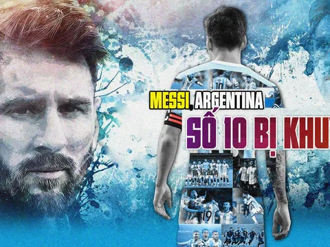 Messi, Argentina và số 10 bị khuyết