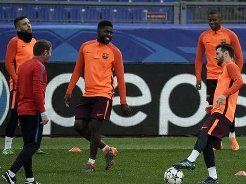 Messi chăm chỉ "đá ma", quyết phá dớp trên đất Italia