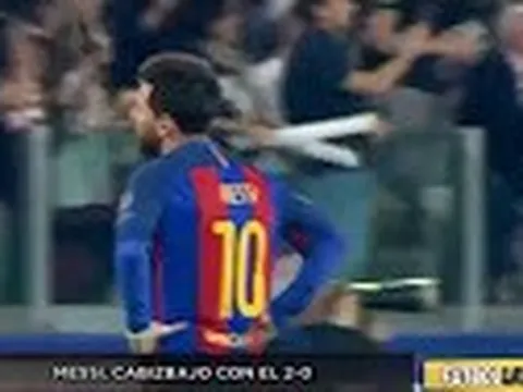 Messi chán chường trước sự bất lực của Barcelona