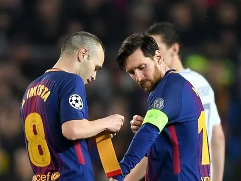 Messi đã chọn được người kế nhiệm Iniesta