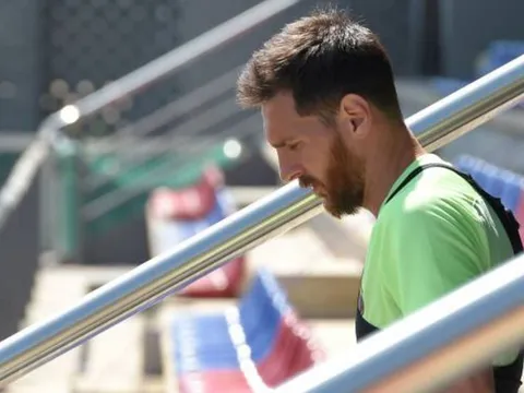 Messi, Enrique u sầu trong buổi tập trước thềm Cúp nhà vua